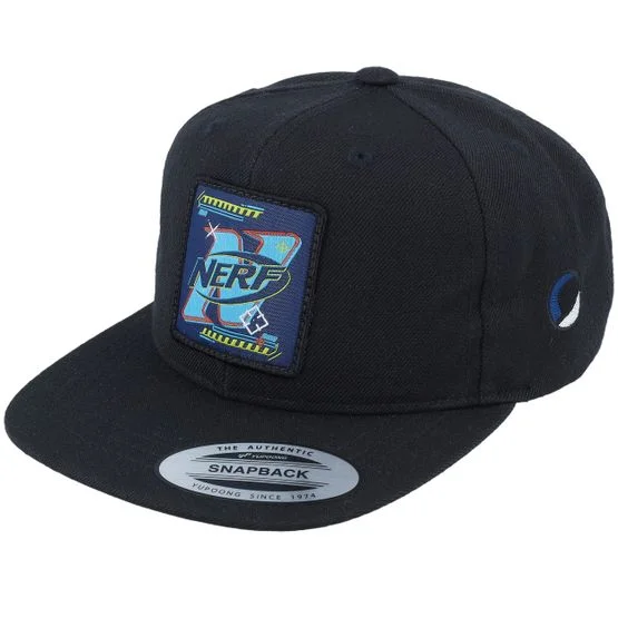 Nerf - Nero snapback Cappellino - Kids Logo Black Snapback @ Hatstore