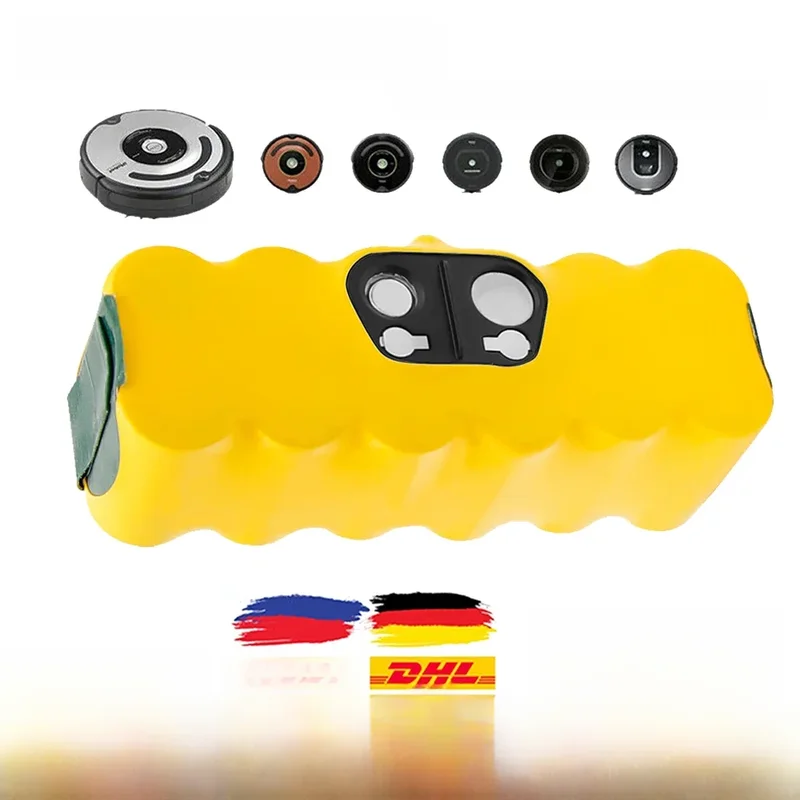 AliExpress - Batterie 14.4V pour iRobot Roomba 5000mAh batterie pour iRobot Roomba 500 600 700 800 900 série 14.4 V 620 650 770 780 580 batterie