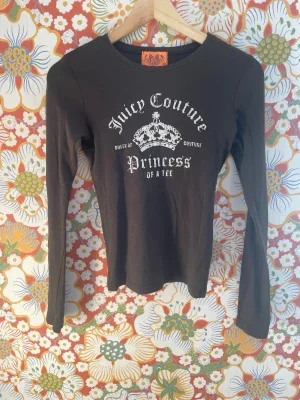 Brun långärmad topp Juicy Couture
