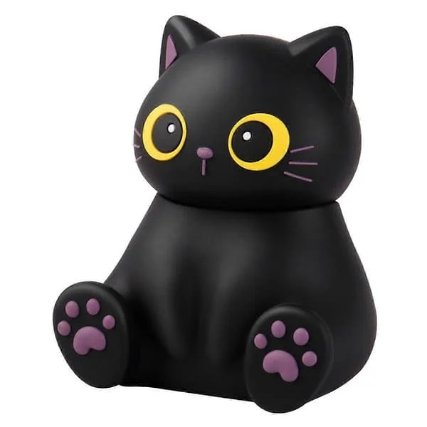 Mini Søte Dyr Bluetooth Høyttaler Trådløs Bluetooth 5.2 Høyttaler MP3 Musikkspiller med Telefonholder Katt