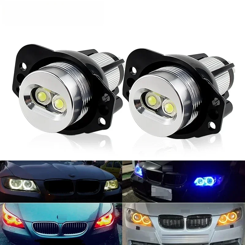AliExpress - 2 Stück CANbus 10 W LED Angel Eyes Markierungslampen für BMW E90 E91 3er 325i 328i 335i 2006–2008 fehlerfrei weiß/rot/gelb