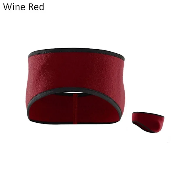 Löparörhängen pannband, vintersvettband, öronvärmare, pannband, ullöronskydd, pannband, utomhussportscarf