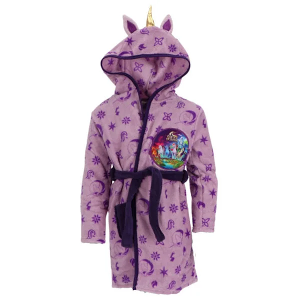 Lila badrock för barn - Unicorn Academy
