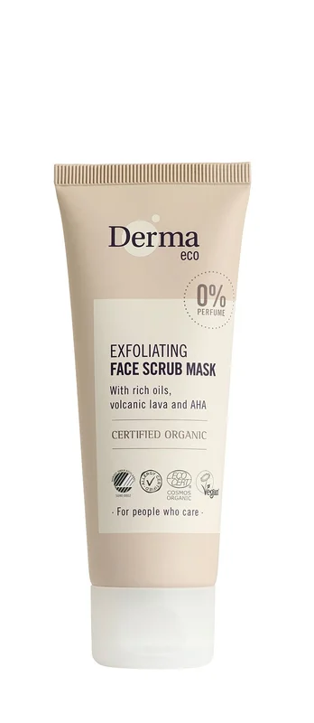Derma Face Scrub Mask 75 ml, Hudpleje, Renseprodukter, Scrub