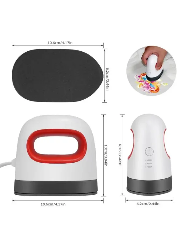 AliExpress - Presse de transfert Portable, petite presse de transfert pour T-Shirts, chaussures, chapeaux, sacs, petits projets en vinyle HTV avec sac
