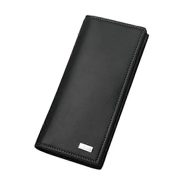 Men's Wallet Long Leather Wallet Long Wallet Checkbook Men's Wallets Leather Long Leather Wallets for Men