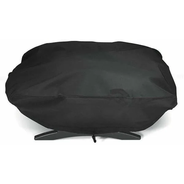 210D Grilltrekk Kompatibelt med Weber Q1200 og 1000 Gassgrill, Passer Q1200, Q1400, Q1000, Q100, Q120, Baby Q Modeller, Anti-UV.