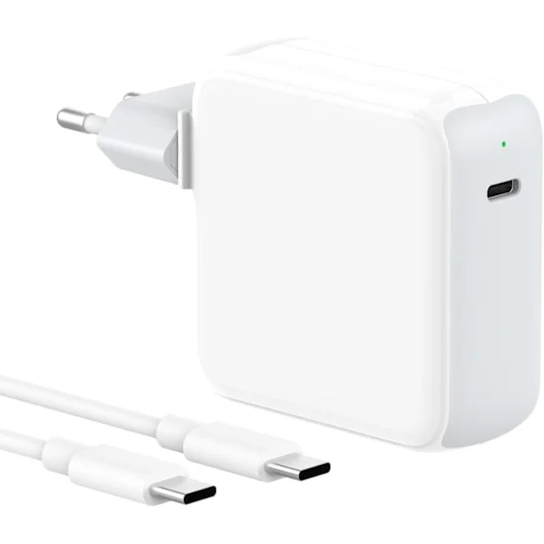 70W USB C-laddare kompatibel med MacBook Air MacBook Pro 13 14 15 16 tum 2024 2023 2022 2021 2020, M1 M2 M3 Mac bärbar dator, iPad, snabbladdare