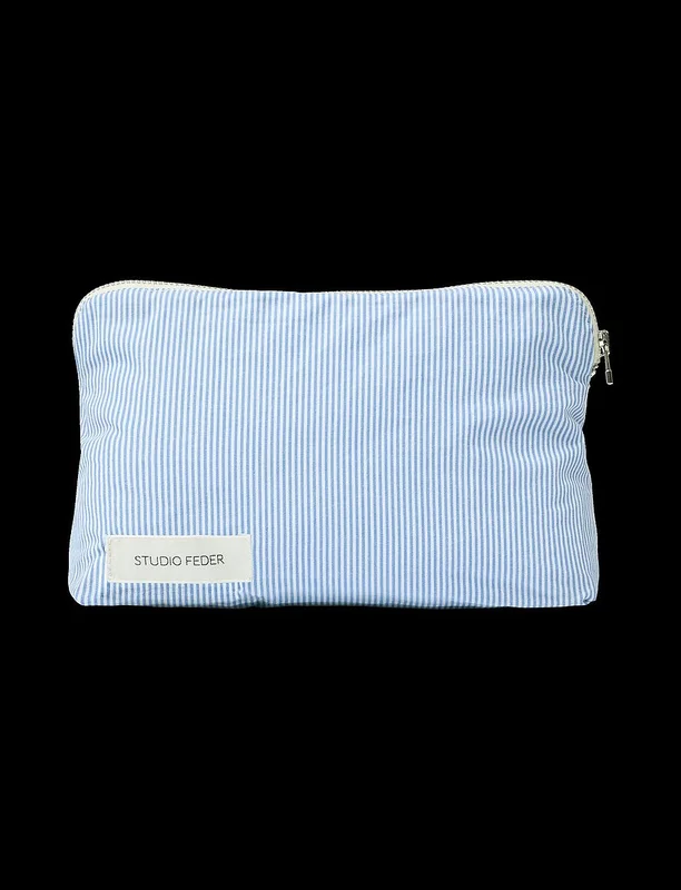 Studio Feder Studio Feder Celia Mini Toiletry Bag Cotton Milk Stripe, Tøj & Bolig, Elektronik, Telefon & Mobiltilbehør
