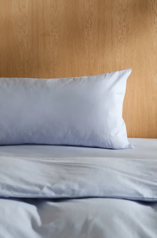Jotex - Percale Örngott 50x90 Cm - Ekologisk Ljusblå ZACK - Köp Örngott hos Jotex