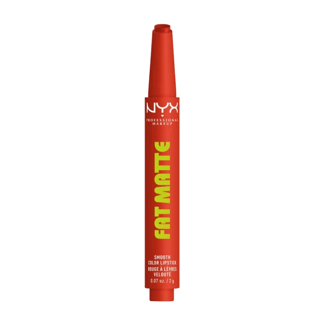 NYX Professional Makeup Fat Matte Slick Click Lip balm Läppstift Unisex Orange 2 GR