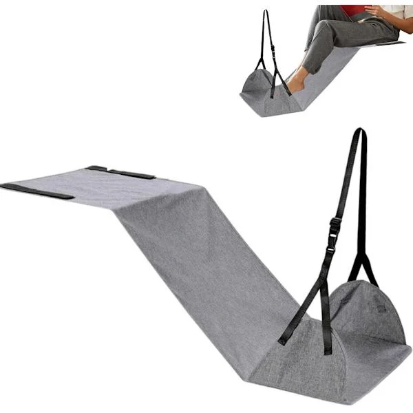 ING Reise Fotstøtte - 110*45cm - Reise Fotstøtte - Fly Fotstøtte - Fothengekøye - Fotstøtte For Reise - Fly Fotstøtte - Reise Fotpute -