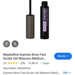 Maybelline Express Brow Fast Sculpt Gel Mascara