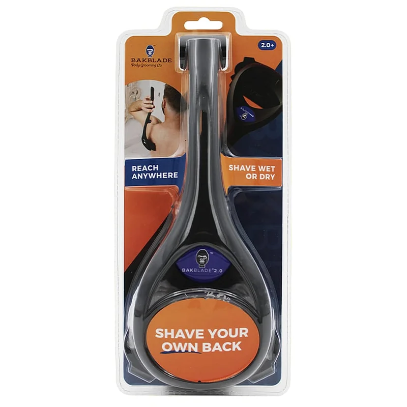 Bakblade Rygskraber 2.0, Mænd, Barbering, Skrabere & Blade