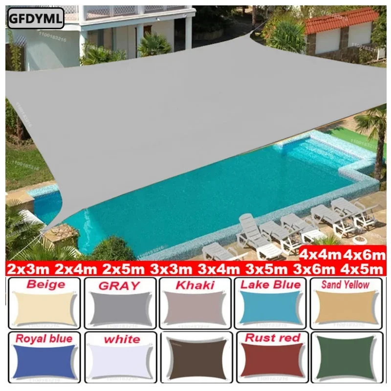 AliExpress - Markise wasserdicht, Sonnenschutz, Segel, Außenterrasse, Rasen, Strand, Garten, Carport, Hinterhof, Deck, Pavillon, Markise