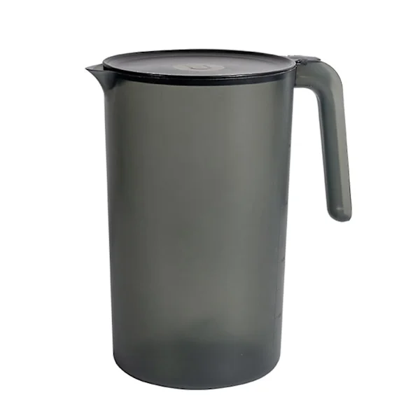 Fornnerg 1 Piece Plastic Jug Large Capacity Easy To Clean Pp Plastic Water Jug For Water Black L