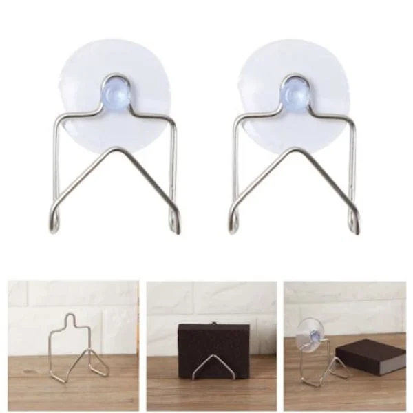 Disktrasehållare - Silver 2-pack