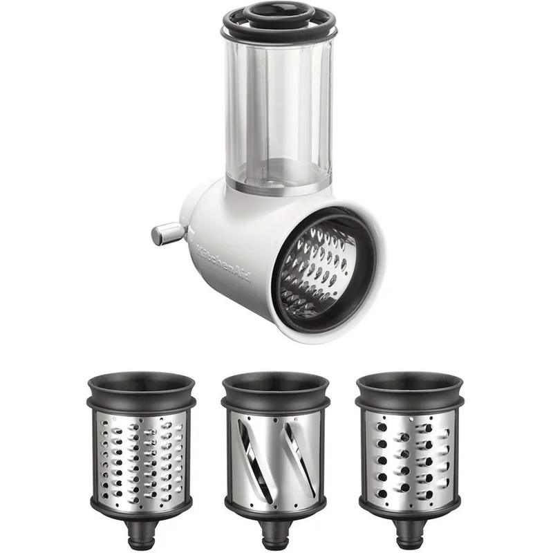 Kitchenaid Råkostjern til standmixer - Hvid og stål | KitchenOne