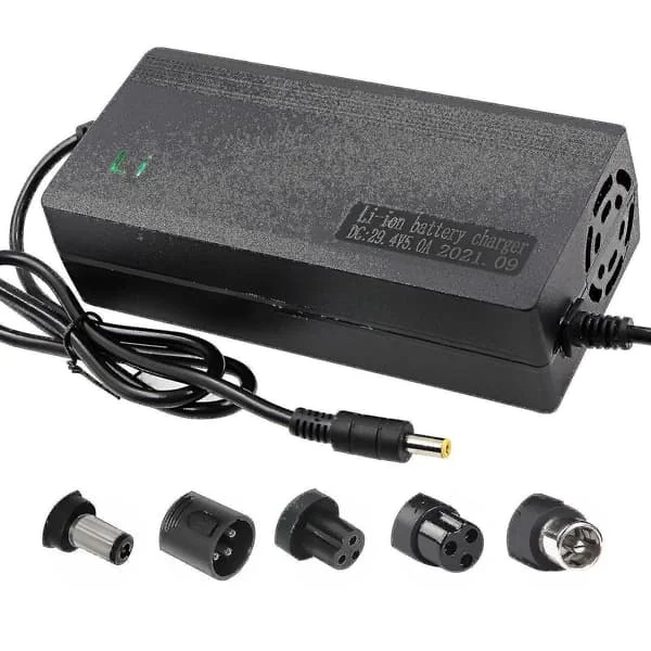 29.4V Li-ion Battery Multifunctional Charger 5A With Cooling Fan -XF8-