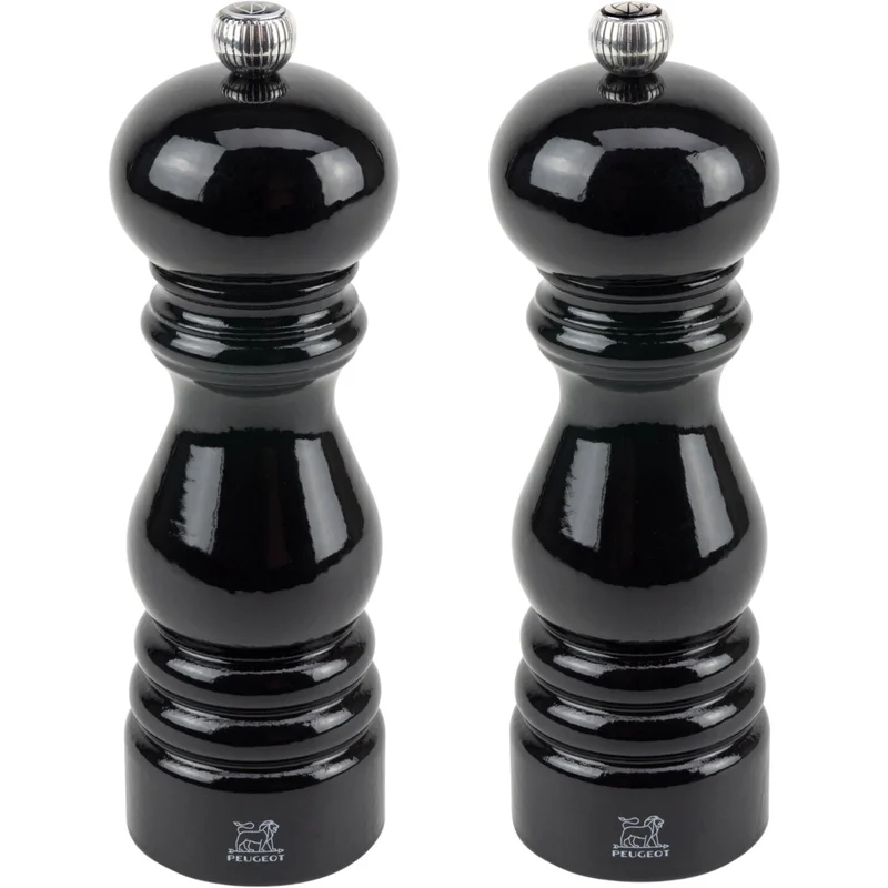 Peugeot Paris Duo salt- og pepperkvern 18 cm, svart