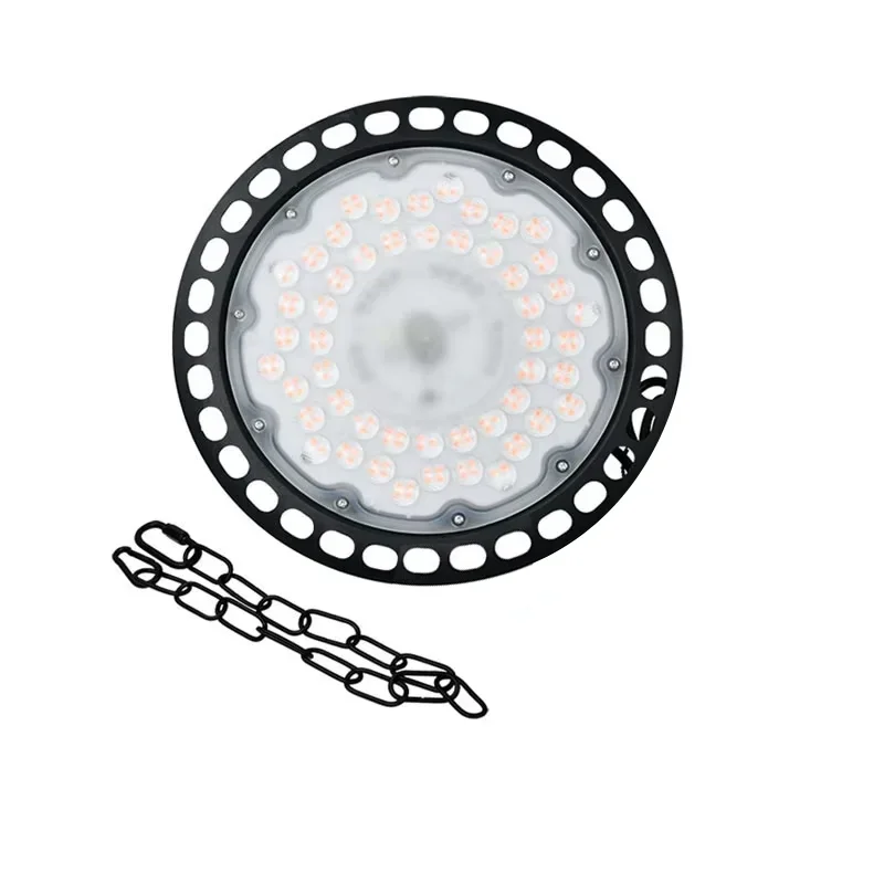 AliExpress - Ultra-mince lampe UFO imperméable à l'eau 100W200W300W lampe suspendue d'atelier éclairage variole lampe d'usine LED lampe de terrain 