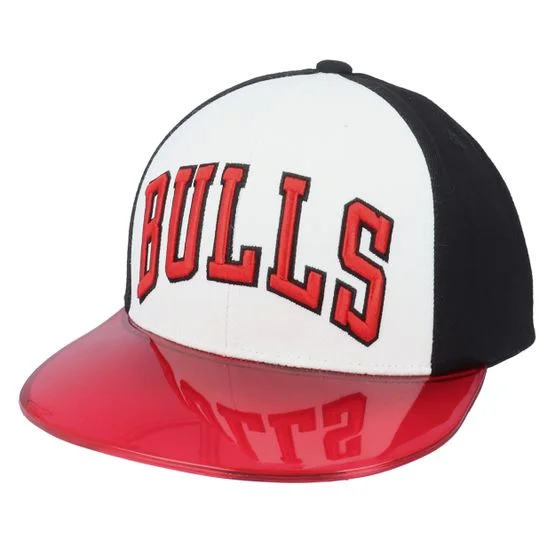 Mitchell & Ness - NBA Vit snapback Keps - Hatstore Exclusive x Chicago Bulls Hatstore Exclusive x Chicago Bulls Transparent White/Black @ Hatstore