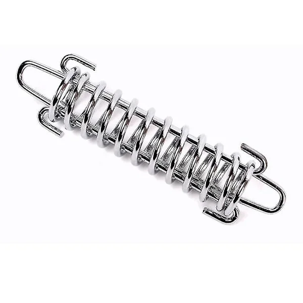 Tältfjäder Spänne Markis Repspännare Tält Spänning Fjäderspännare Rostfritt Stål För Utomhus Camping Picknick Silver(2st, Silver)