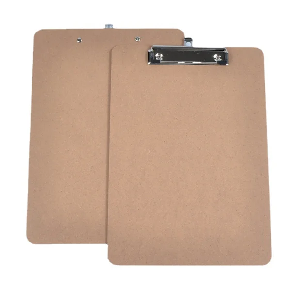 Clipboard with Discreet Clips, Office Clip, Standard A4 Letter Size, Clipboard Compatible with Classroom Office Supplies