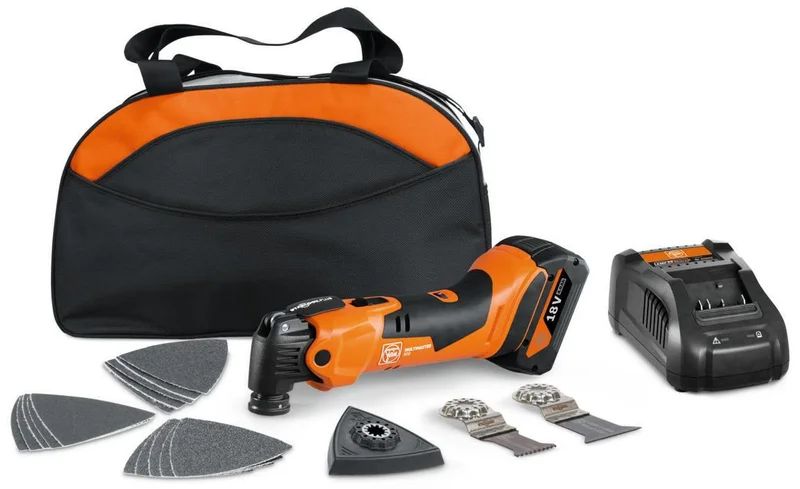 Fein MultiMaster AMM 500 Plus Multiverktøy med batteri og lader, Maskiner