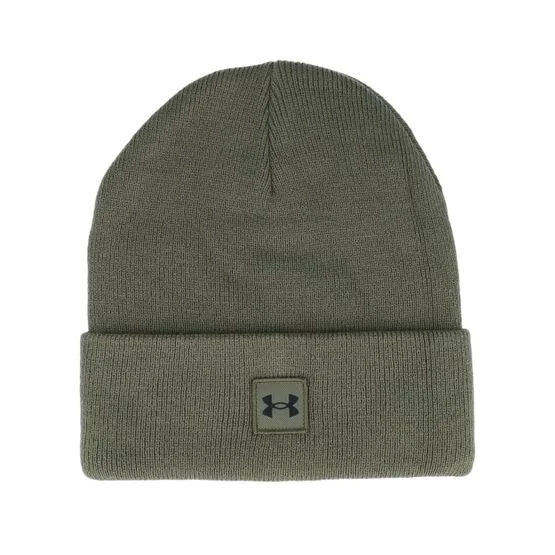 Under Armour - Vert cuff Bonnet - Blitzing Dark Green Cuff @ Hatstore