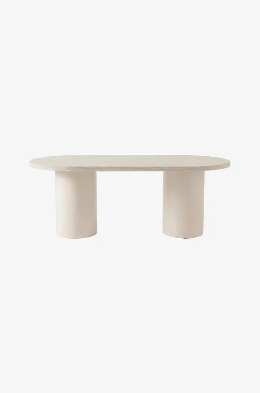 Venture Home - Narvik Ovalt spisebord - Beige - Spisebord - Fra Homeroom
