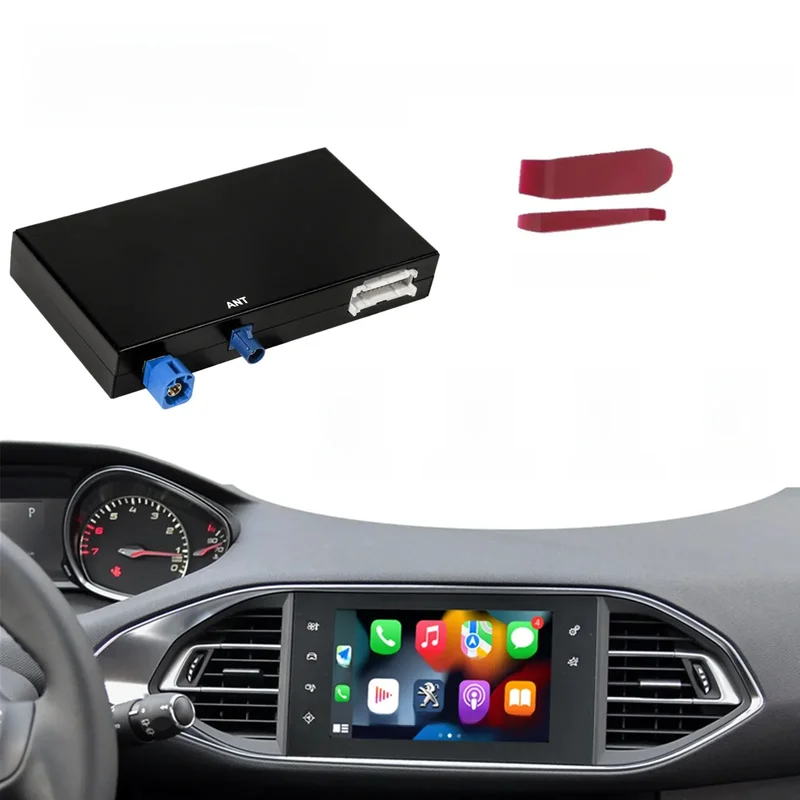 AliExpress - CARABC Drahtlose Carplay-Box für Peugeot Citroen SMEG SMEG+ Picasso C4 C5 DS4 DS3 308 508 208 3008 Android Auto AirPlay Modul