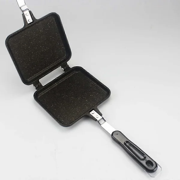 Camping Sandwich Toaster Grill, Krispiga Kockar, Frukost och Mycket Mer. Idealisk