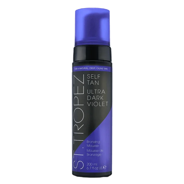 St Tropez Self Tan Ultra Dark Violet Bronzing Mousse Brun-utan-sol Unisex Brun 200 ML