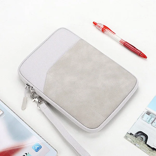 Tablet 7.9-11 inch Computer Bag with Pockets Light Grey