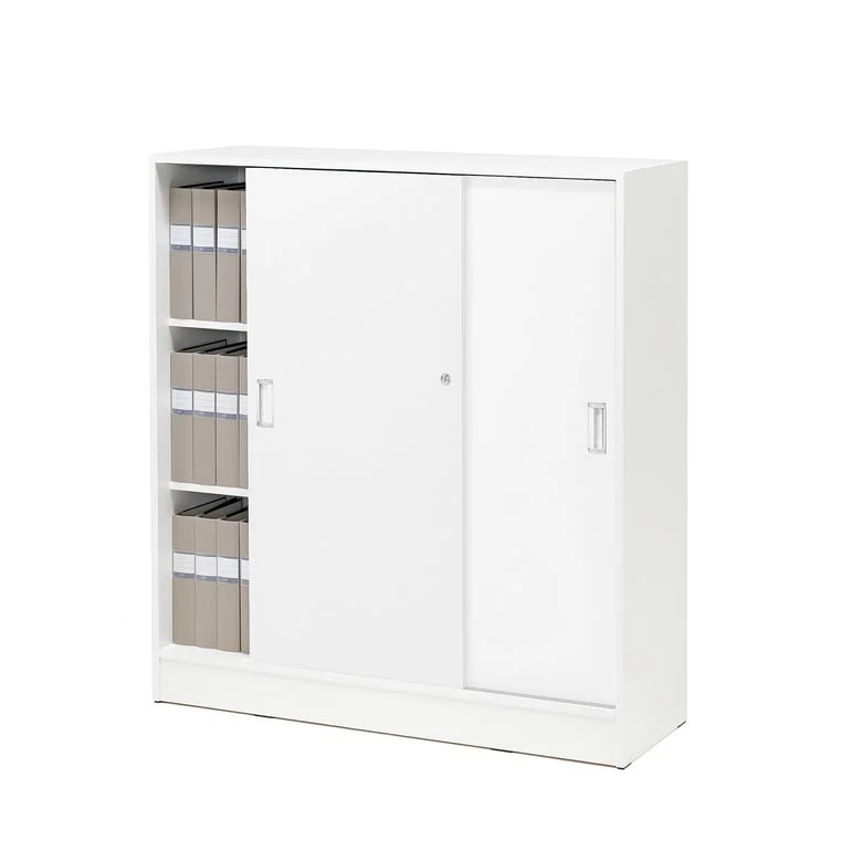 Liukuovikaappi FLEXUS, 1325x1200x415 mm, valkoinen