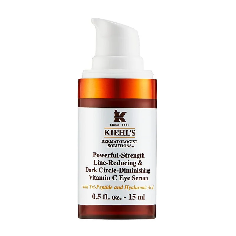 Kiehl’s Powerful-Strenght Line-Reducing & Dark Circle-Diminishing Vitamin C Eye Cream 15 ml, Hudpleje, Ansigtspleje, Øjencreme