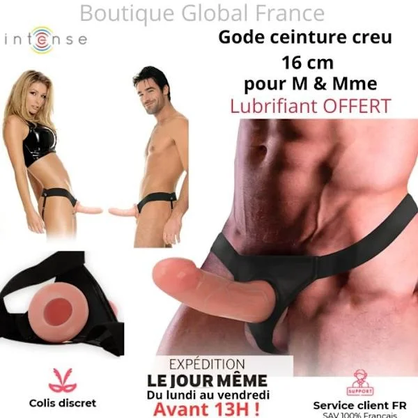 Hollow Strap-On Dildo 16 cm Strap On Sexleksak Pegging Man Kvinna Par Sele Dildo SEX Penis
