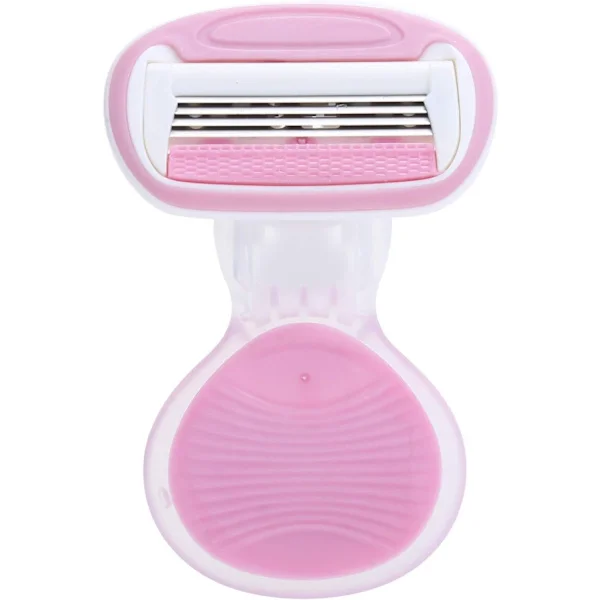 Epilator for kvinner, manuell barberhøvel og trimmer, bærbart verktøy for hårfjerning for ansikt, armhuler og ben