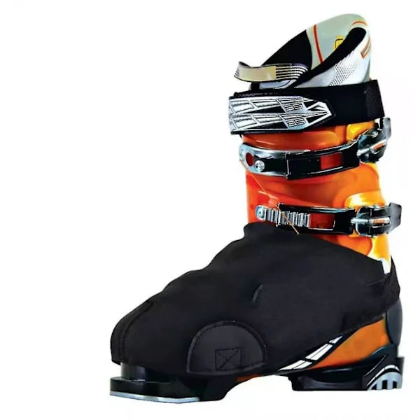 Ouble Ski Shoe Covers Waterproof Warm Shoe Covers Black Snow Shoe Covers-FA-
