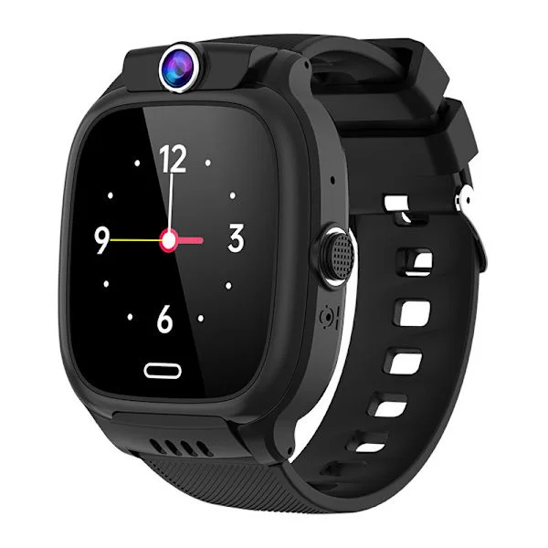 Børne 4G Smartwatch til Drenge Piger Sos Gps Lokation Videoopkald Kamera Vandtæt Ur Simkort til Børn Smart Armbåndsur [GGL]