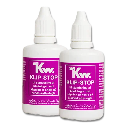 KW Klip-Stop 50 ml - Blödningsstopp vid kloklippning för hund, katt, gnagare och fågel