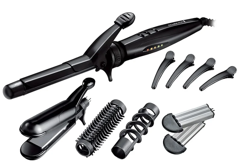 Remington Krøllejern og Glattejern i én, S8670 Mul, Hår, Styling Tools, Multistylere