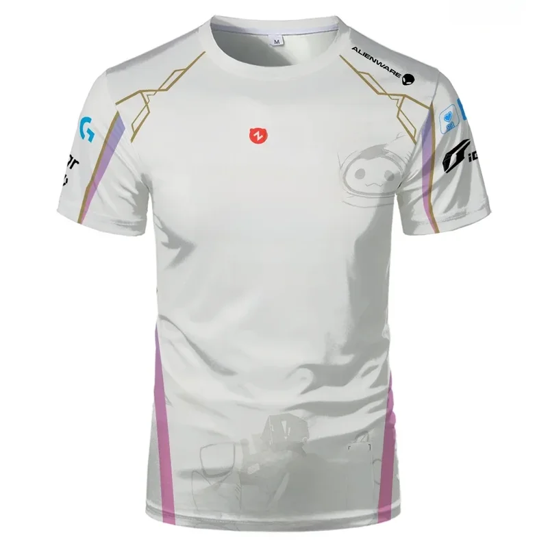 AliExpress - 2024 League Of Legends BLG Uniforme Jersey E-sports T-shirts LPL Fans ESports Support de Jeu T-shirts Unisexe Manches Courtes Hauts Tee