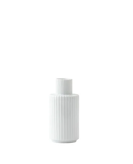 LYNGBY PORCELÆN Lysestake hvit 11cm