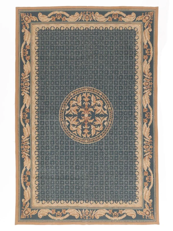 Medaillon Aubusson - Tappissere 185X275 Wolle, Teppich