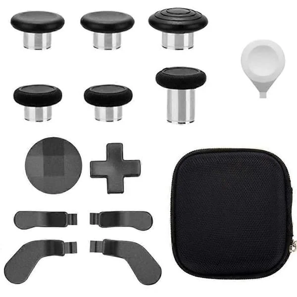 Metallersättnings-tumspakar för Xbox Elite Controller Series 2 Tillbehörsdelar för Xbox One Elite 2