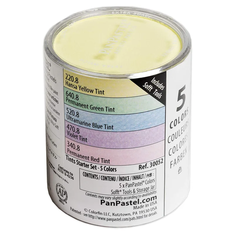PanPastel Soft Pastel Pan Aloitus 5-setti Tints