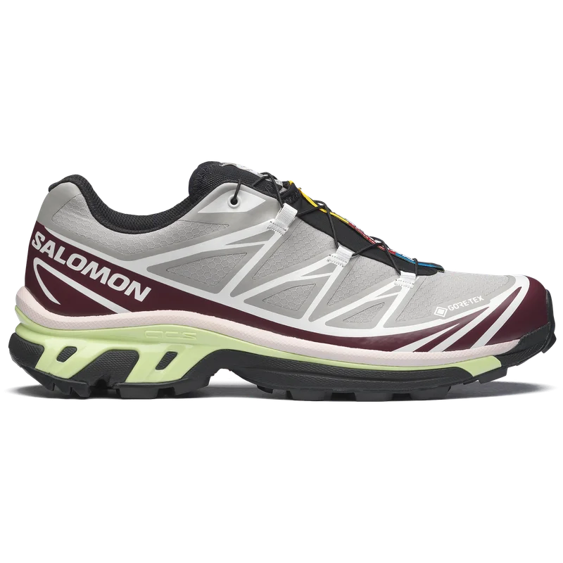 Salomon - Sneakers XT-6 GTX - Paloma / Maroon Banner - 42
