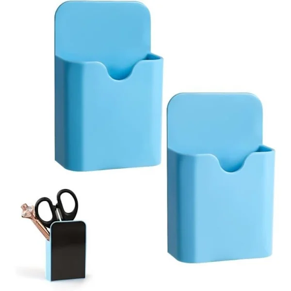 2 Pcs Magnetic Pen Holder, Portable Pen Holder, Magnetic Marker Holder, Wall Mounted Pen Storage, Office Supplies for Whiteboard